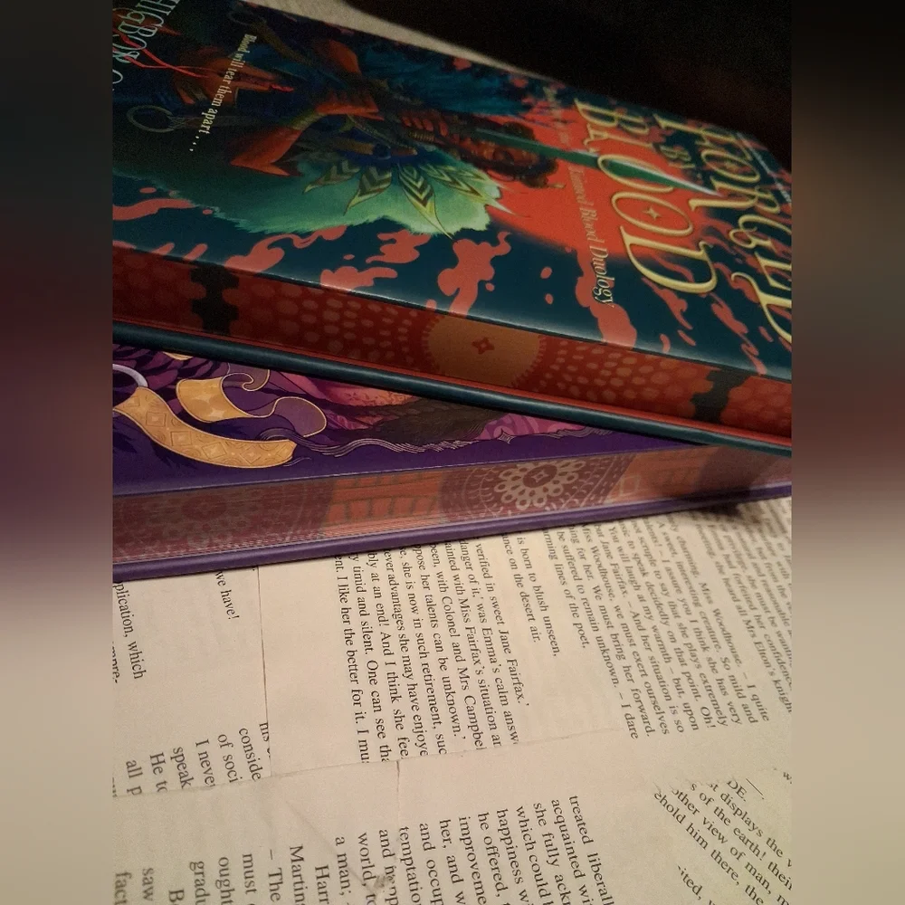 Litjoy Edition Of The Tainted Blood Duology By Ehigbor Okosun - Picture 2 of 10